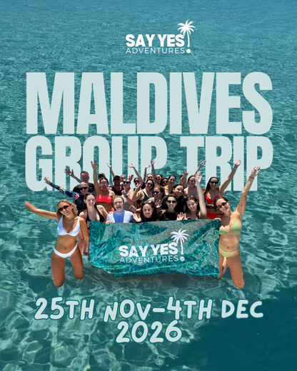 25th November - 4th December 2026 - Maldives Group Trip