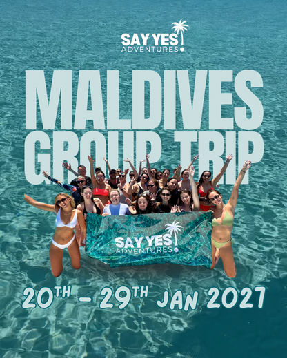 20th - 29th January 2027 - Maldives Group Trip