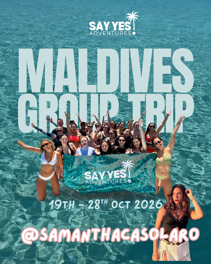 @samanthacasolaro - 19th - 28th October 2026 - Maldives Group Trip