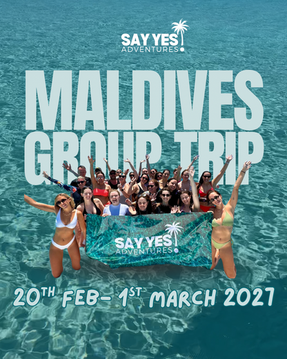 20th February - 1st March 2027 - Maldives Group Trip
