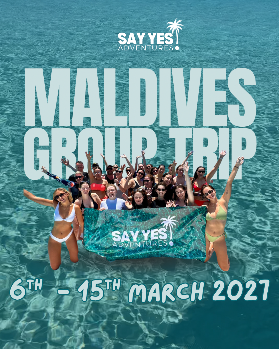 6th - 15th March 2027 - Maldives Group Trip